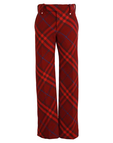 Burberry Prorsum Woman Pants Red Size 6 Virgin Wool In Red