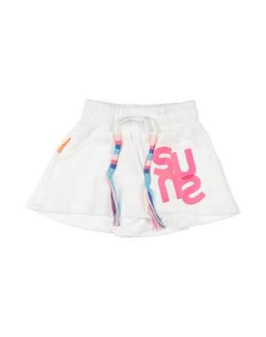 Suns Boards Toddler Girl Shorts & Bermuda Shorts White Size 6 Cotton, Polyester In White