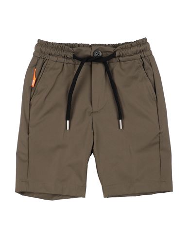 Suns Boards Toddler Boy Shorts & Bermuda Shorts Military Green Size 4 Nylon, Elastane In Green