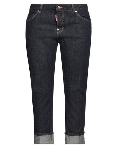Dsquared2 Cropped Denim Jeans In Blue