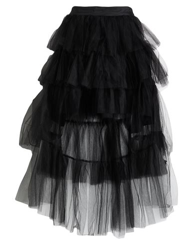 Pinko Woman Midi Skirt Black Size 8 Polyester