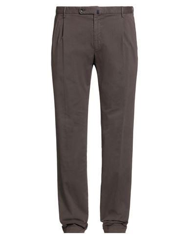 Incotex 1951 By Slowear Man Pants Dark Brown Size 42 Cotton, Lyocell, Elastane In Brown