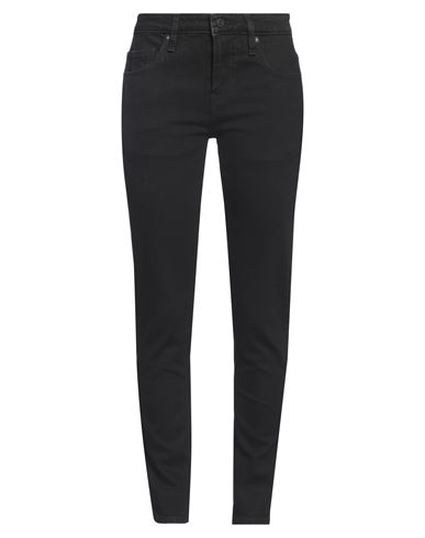 Guess Woman Jeans Black Size 29w-30l Cotton, Polyester, Viscose, Elastane