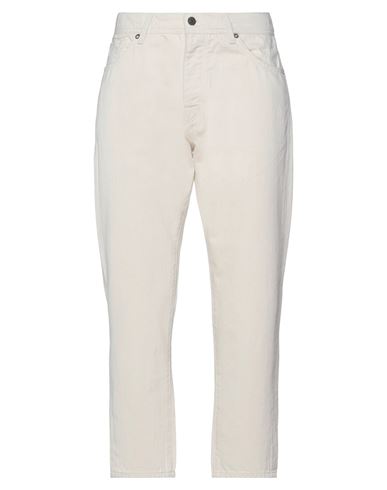 SELECTED HOMME SELECTED HOMME MAN JEANS IVORY SIZE 34W-34L ORGANIC COTTON