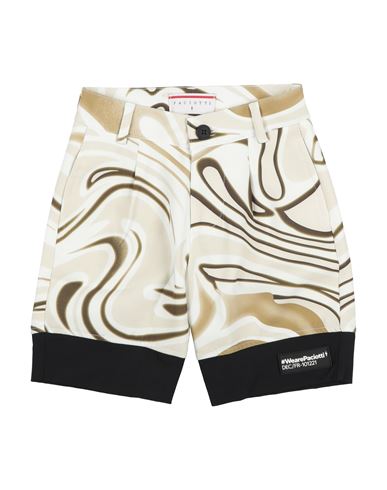 Cesare Paciotti Babies' Paciotti Toddler Boy Shorts & Bermuda Shorts Beige Size 5 Polyester, Elastane