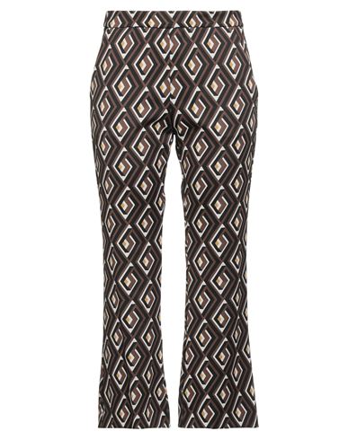 Maliparmi Malìparmi Woman Pants Brown Size 4 Polyamide, Elastane In Black