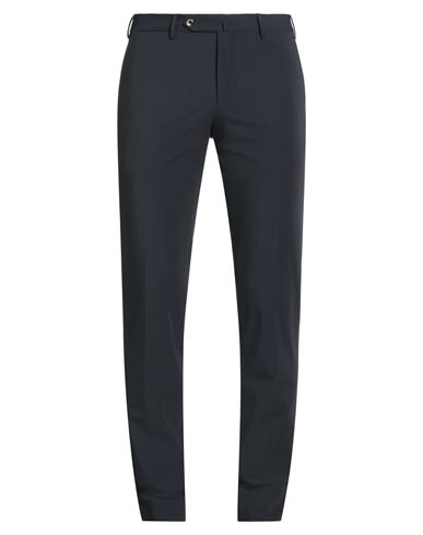 Pt Torino Man Pants Midnight Blue Size 42 Cotton, Elastane In Blue