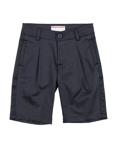 Cesare Paciotti Paciotti Toddler Boy Pants Navy Size 6 Cotton, Elastane In Navy Blue