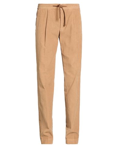 Incotex Man Pants Sand Size 38 Cotton, Elastane In Neutral