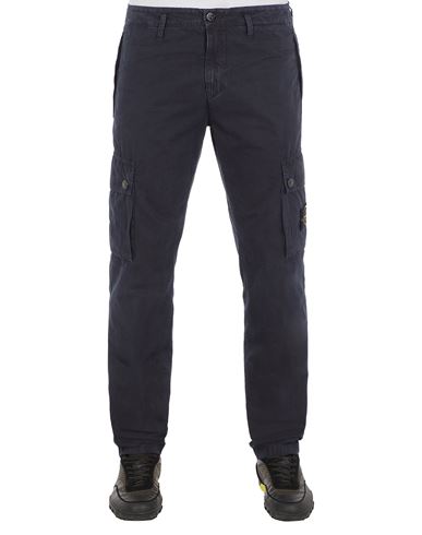 303WA 'OLD' TREATMENT TROUSERS Stone Island メンズ -Stone Island ...