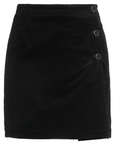 Pomandère Woman Mini Skirt Black Size 6 Viscose, Cotton, Elastane
