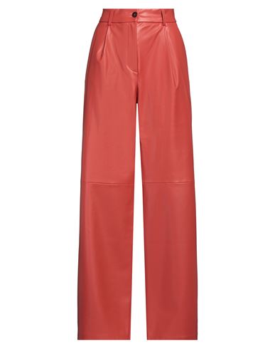 Caractere Caractère Woman Pants Rust Size 8 Polyester In Red