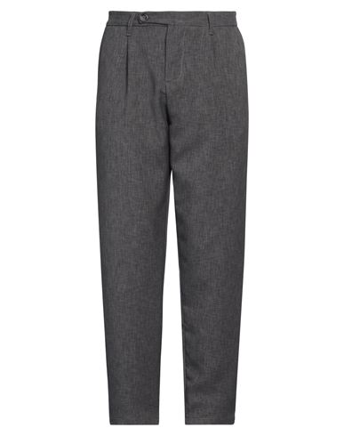 Shop Imperial Man Pants Lead Size 34 Polyester In Grey