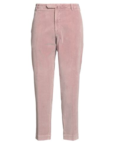 Santaniello Man Pants Antique Rose Size 38 Cotton, Elastane