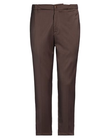 Costumein Man Pants Chocolate Brown Size 30 Virgin Wool In Brown