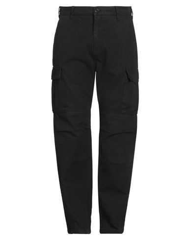 Iuter Man Pants Black Size 34 Cotton In Black