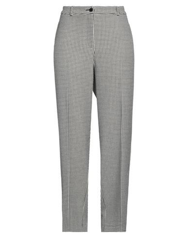 Xandres Woman Pants Black Size 22 Recycled Polyester, Viscose, Wool, Elastane In Black