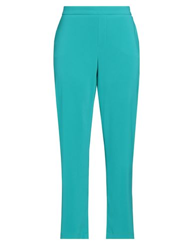 Xandres Woman Pants Emerald Green Size 22 Recycled Polyester, Polyester, Polyethylene In Green
