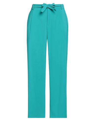 Xandres Woman Pants Emerald Green Size 14 Recycled Polyester, Polyester, Polyethylene In Green