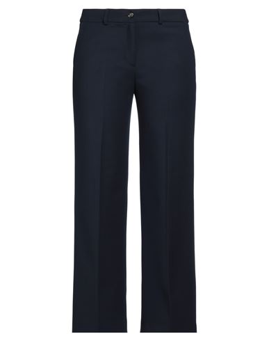 Xandres Woman Pants Midnight Blue Size 14 Wool, Polyester, Elastane