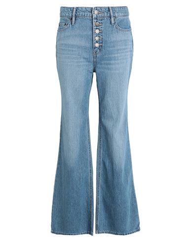 Ralph Lauren Lauren  Woman Jeans Blue Size 6 Cotton, Lyocell In Blue