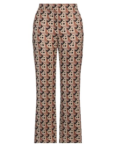 Casablanca Heart-jacquard Virgin-wool Trousers In Beige