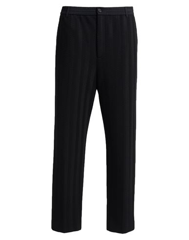 Missoni Man Pants Black Size 34 Cotton, Viscose In Black
