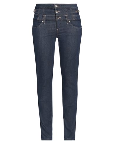 Liu •jo Woman Jeans Blue Size 25w-30l Cotton, Polyester, Elastane In Blue