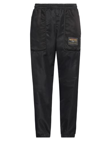 MOSCHINO MOSCHINO MAN PANTS BLACK SIZE 34 POLYAMIDE