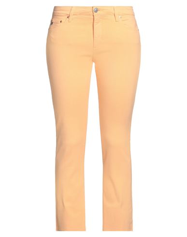 Ag Jeans Woman Jeans Orange Size 30 Paper, Modal, Elastane In Orange