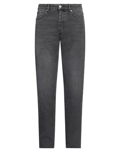 Ami Alexandre Mattiussi Man Jeans Black Size 34 Cotton In Black