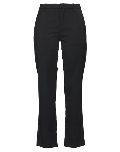 Dondup Woman Pants Black Size 27 Polyester, Virgin Wool, Elastane In Black
