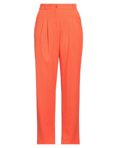 Essentiel Antwerp Woman Pants Orange Size 10 Polyester, Viscose, Elastane In Orange