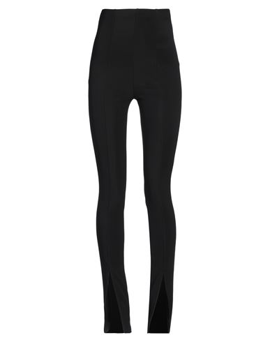 Tpn Woman Pants Black Size M Polyester, Elastane In Black