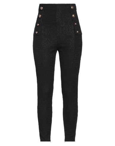 Elisabetta Franchi Woman Pants Black Size 6 Cotton, Viscose, Polyamide