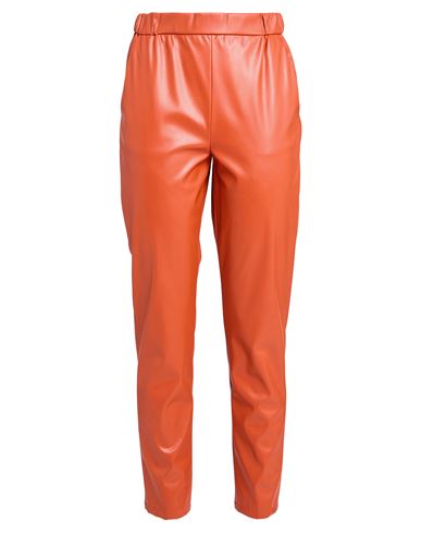 Emme By Marella Woman Pants Rust Size 2 Polyester, Polyurethane In Red