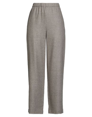 Aspesi Woman Pants Brown Size 10 Virgin Wool, Acrylic, Polyamide, Cashmere