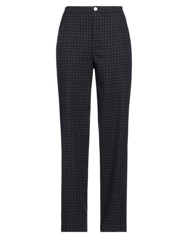Alysi Crème Woman Pants Midnight Blue Size 2 Virgin Wool