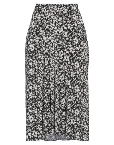 Midi-Rock Damen Schwarz 32,34,36 Damen