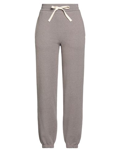 Jil Sander Woman Pants Light Brown Size L Cotton In Gray