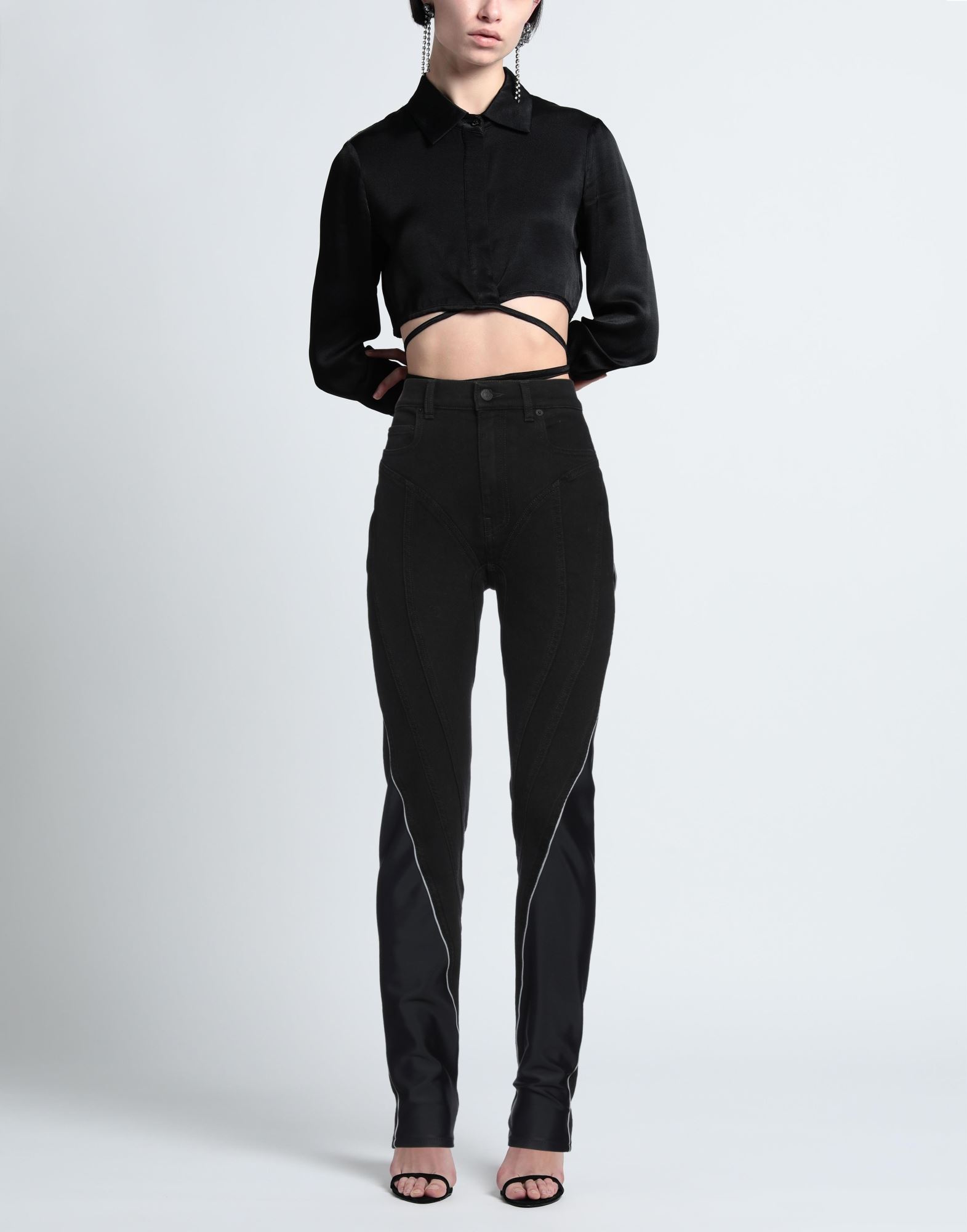  Mugler - Hosen & Röcke - Jeanshosen - On Yoox.com 
