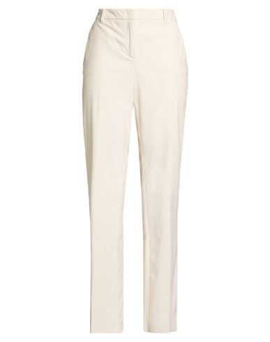 Pennyblack Woman Pants Beige Size 12 Triacetate, Polyester In White