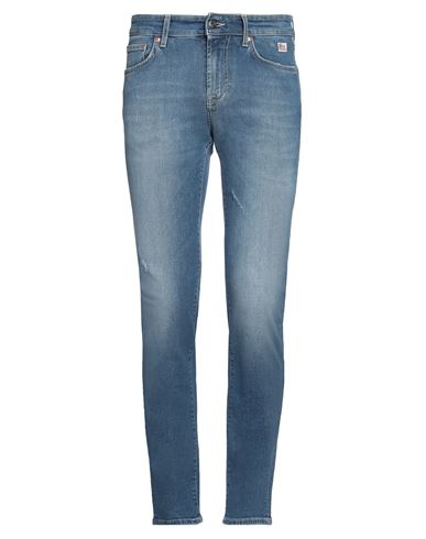 Roy Rogers Roÿ Roger's Man Jeans Blue Size 30 Cotton, Rubber In Blue