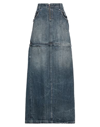 Martine Rose Woman Denim Skirt Blue Size S Cotton