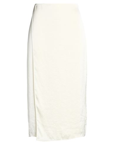 Midi-Rock Damen Elfenbein 32,34,36 Damen