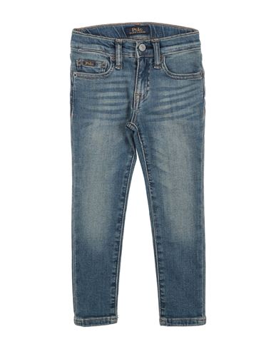 Polo Ralph Lauren Babies'  Stretch Denim Legging Toddler Girl Jeans Blue Size 5 Cotton, Elasterell-p, Elastan