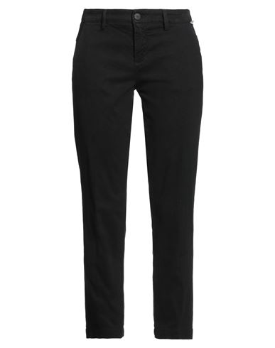 Roy Rogers Roÿ Roger's Woman Pants Black Size 29 Cotton, Lyocell, Elastane