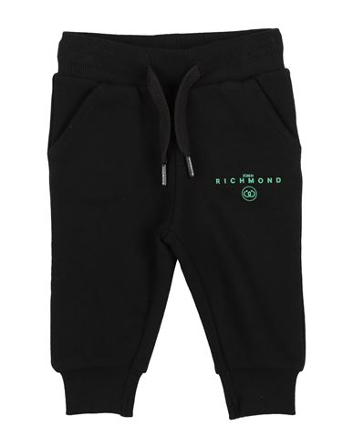 John Richmond Newborn Boy Pants Black Size 3 Cotton In Black