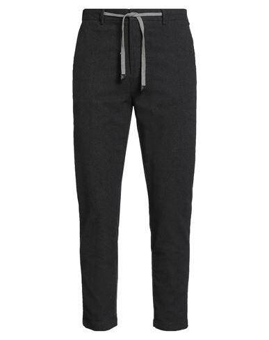 Sseinse Man Pants Charcoal Size 32 Cotton, Polyester, Rayon, Elastane In Gray