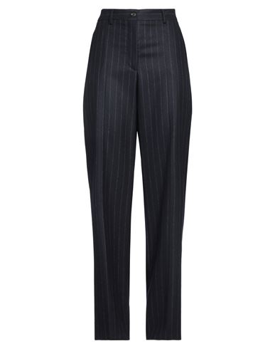 The Gigi Woman Pants Midnight Blue Size 8 Virgin Wool In Blue